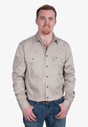 Just Country Mens Evan Work Shirt JC20202