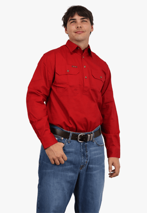 Mustang Mens Closed Front Shirt