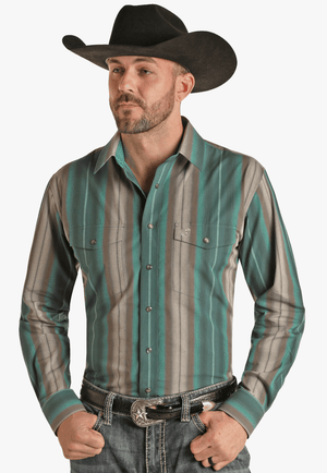 Panhandle Mens Long Sleeve Shirt