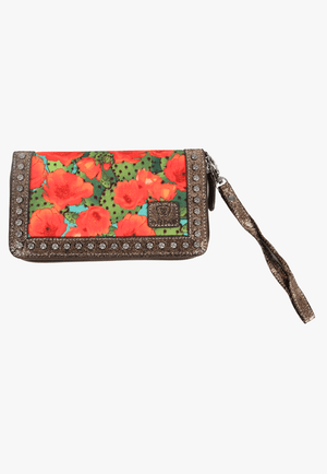 Ariat Womens Prickly Pear Clutch Wallet