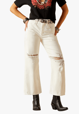 Ariat Womens Tomboy Ultra High Rise Wide Leg Jean