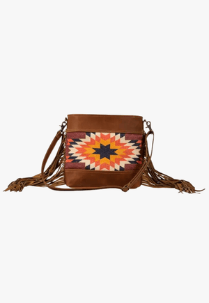 Myra Sedona Star Fringed Shoulder Bag