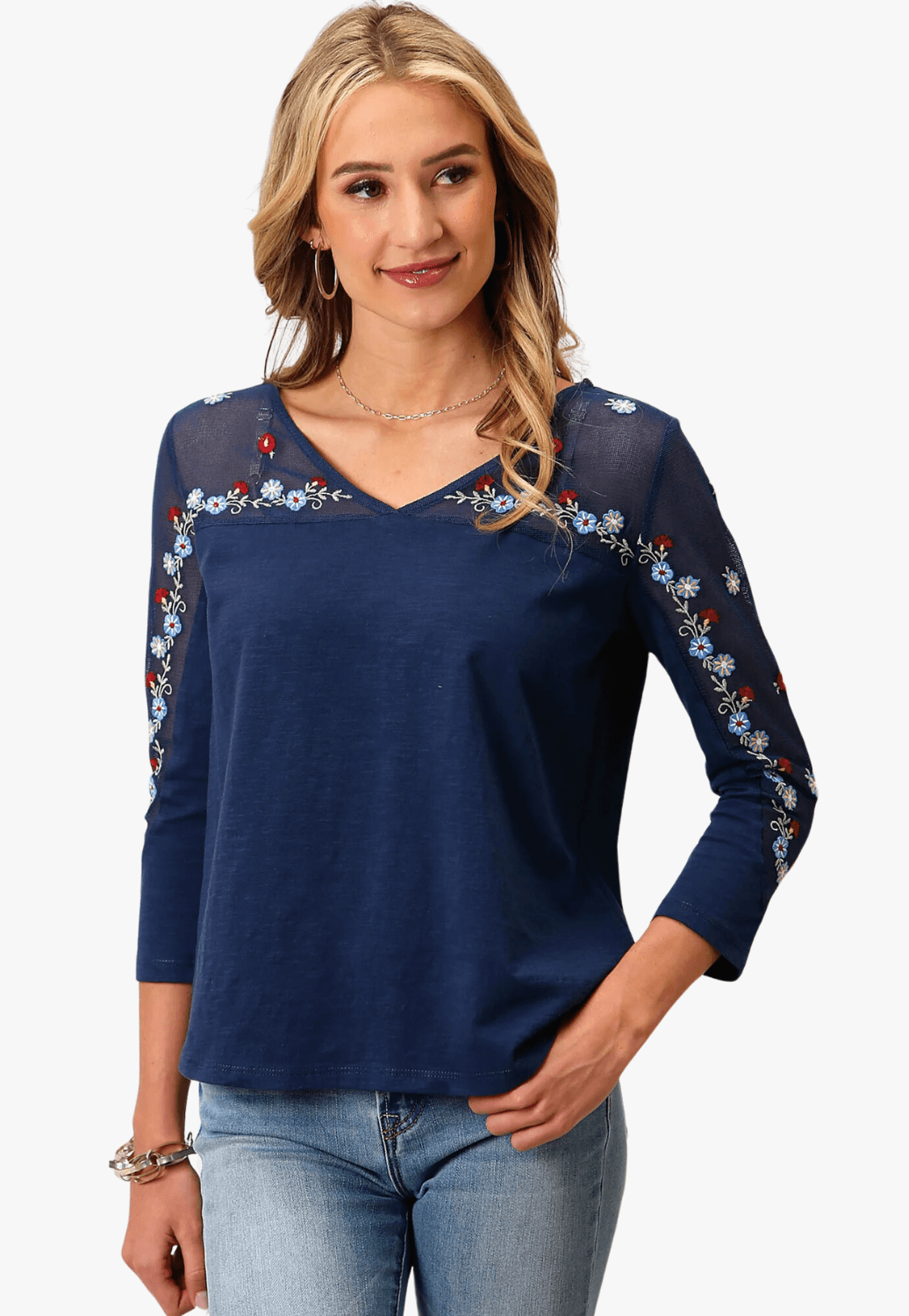 Roper Womens Studio West Collection Jersey