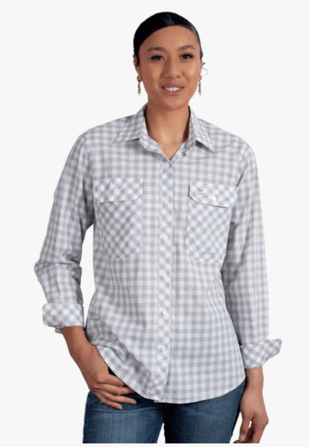 Just Country Womens Abbey Long Sleeve Shirt