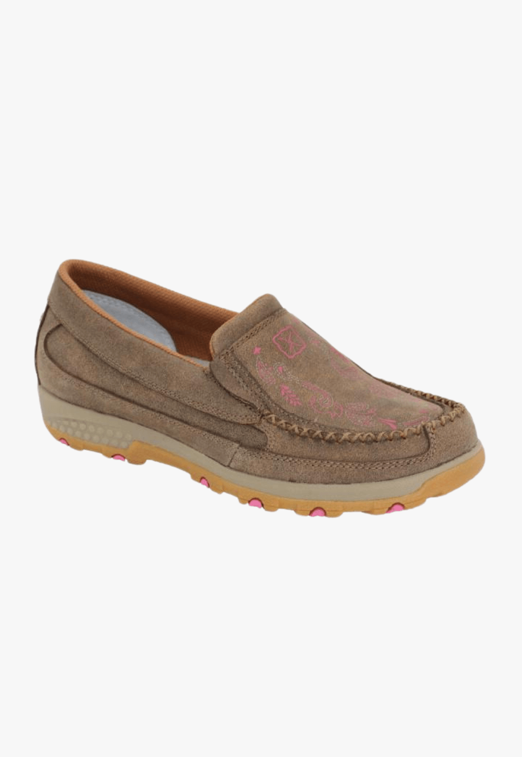 Twisted X Womens Stitch Cellstretch Slipon Moc