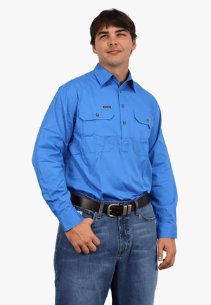 Mustang Mens Closed Front Shirt