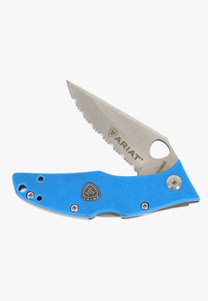 Ariat Folding Serrated Blade Knife 2.5IN Blade