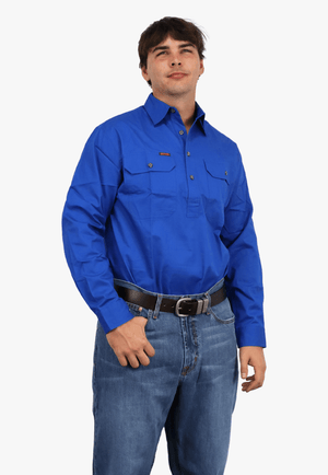 Mustang Mens Closed Front Shirt