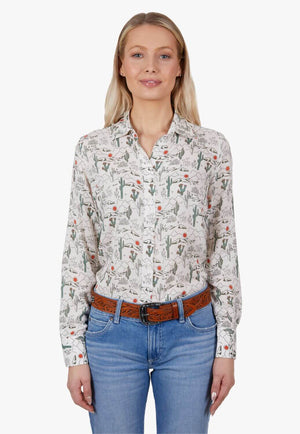 Wrangler Womens Sadie Long Sleeve Shirt