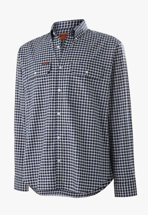 Mustang Mens Long Sleeve Check Shirt