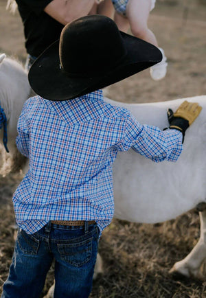 Little Windmill Boys Harvey Long Sleeve Shirt