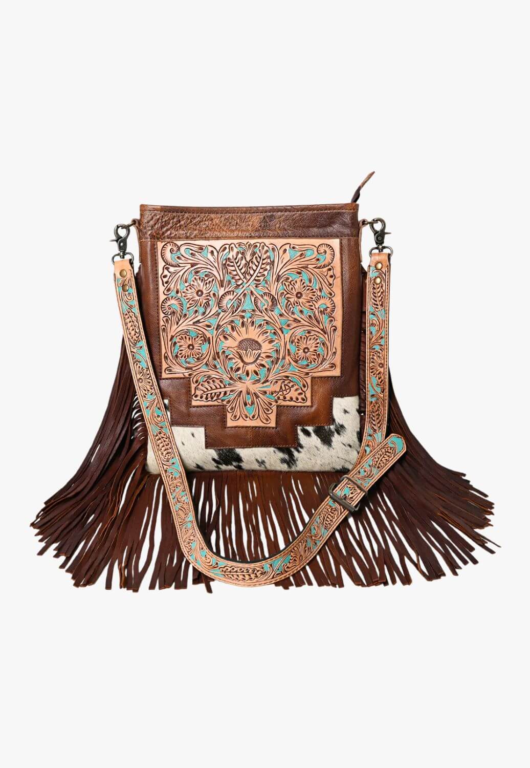 American Darling Tooled Leather Shoulder Bag