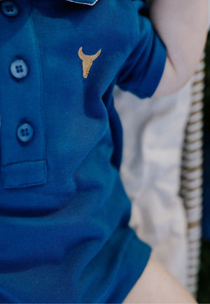 Little Windmill Boys Nathan Polo Romper