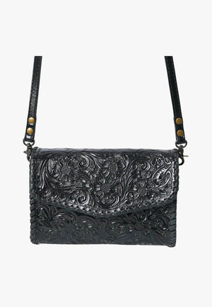 American Darling Tooled Leather Crossbody Bag