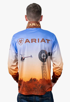 Ariat Adults Windmill Fishing Shirt