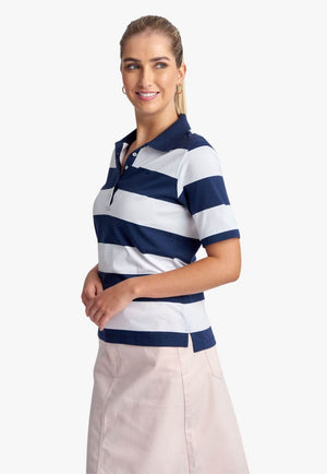 Goondiwindi Cotton Womens Stripe Polo