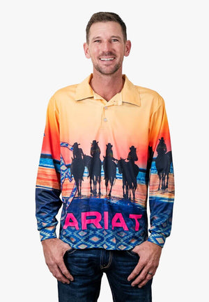 Ariat Adults Coastal Cowgirl Fishing Shirt