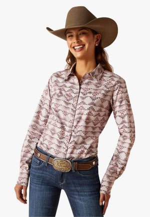 Ariat Womens Wrinkle Free Kirby Stretch Long Sleeve Shirt