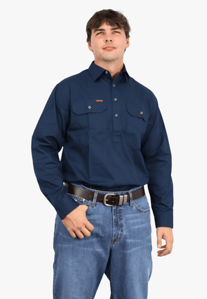 Mustang Mens Closed Front Shirt