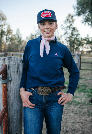 Campdraft Aus Womens Classic Sweater