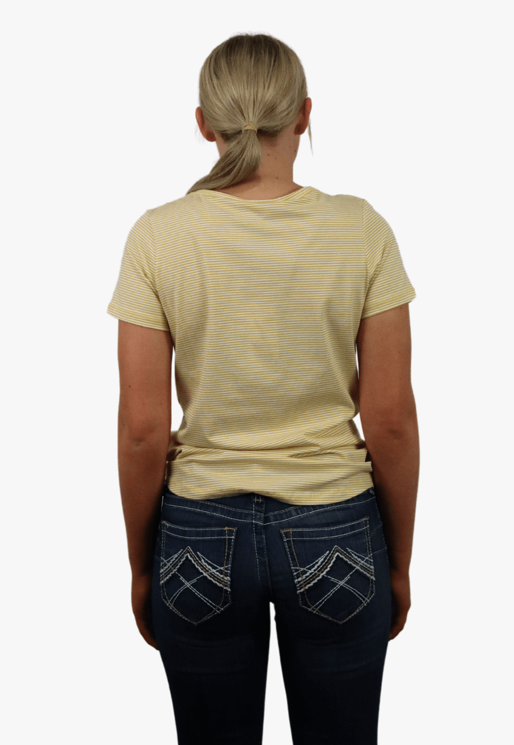 Corfu Womens Pin Stripe T-Shirt