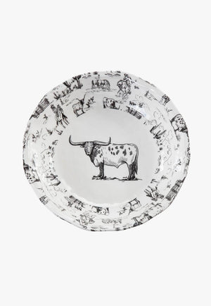 Ranch Life 14 Pc Melamine Dinnerware Set