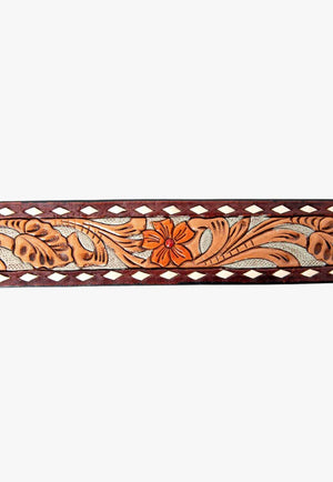 American Darling Womens Tooled Belt