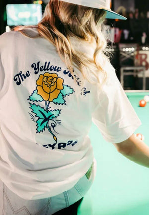 Whiskey Bent Hat Co Yellow Rose T-Shirt