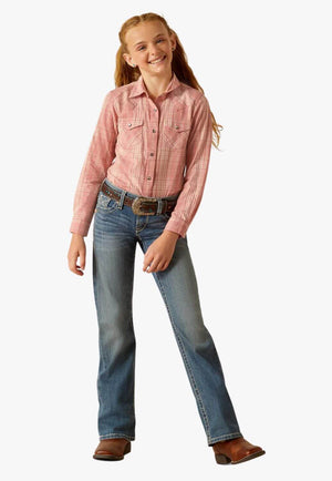 Ariat Girls Nazca Snap Long Sleeve Shirt