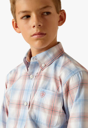 Ariat Boys Pro Series Joshua Classic Fit Long Sleeve Shirt