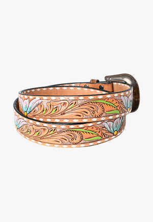 American Darling Womens Tooled Belt