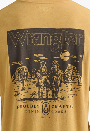 Wrangler Mens Scenic Cowboy Tee