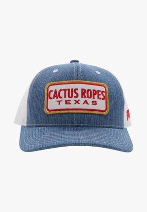 Hooey Mens Cactus Ropes 6-Panel Trucker Cap