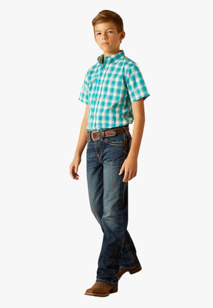 Ariat Boys Pro Series Jace Short Sleeve Shirt