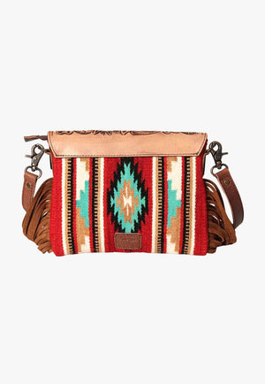 American Darling Tooled Leather Crossbody Bag