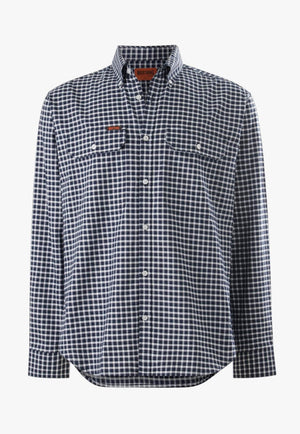 Mustang Mens Long Sleeve Check Shirt