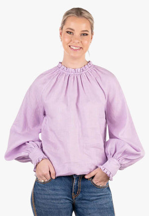 Hitchley & Harrow Womens Long Sleeve Top