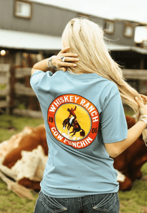 Whiskey Bent Hat Co Cow Punchin T-Shirt