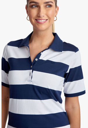 Goondiwindi Cotton Womens Stripe Polo