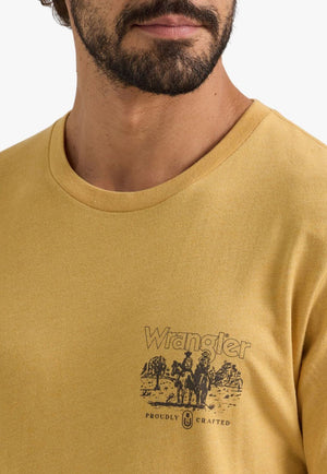 Wrangler Mens Scenic Cowboy Tee