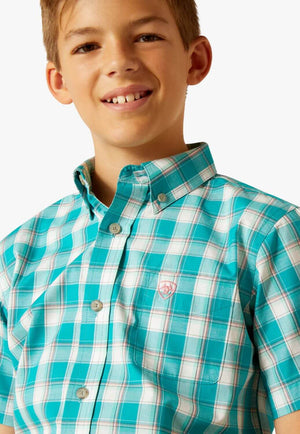 Ariat Boys Pro Series Jace Short Sleeve Shirt