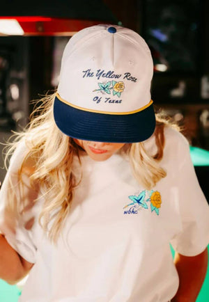 Whiskey Bent Hat Co Yellow Rose T-Shirt