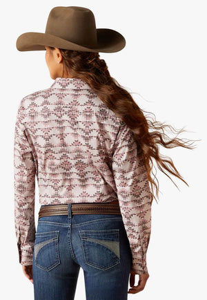 Ariat Womens Wrinkle Free Kirby Stretch Long Sleeve Shirt