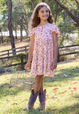 Pure Western Girls Jacinda Short Sleeve Dress