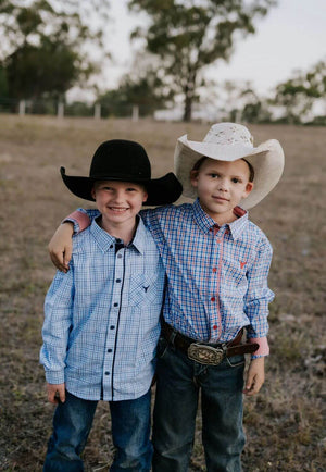 Little Windmill Boys Charles Long Sleeve Shirt