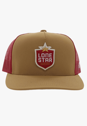 Hooey Mens Lone Star 5-Panel Trucker Cap