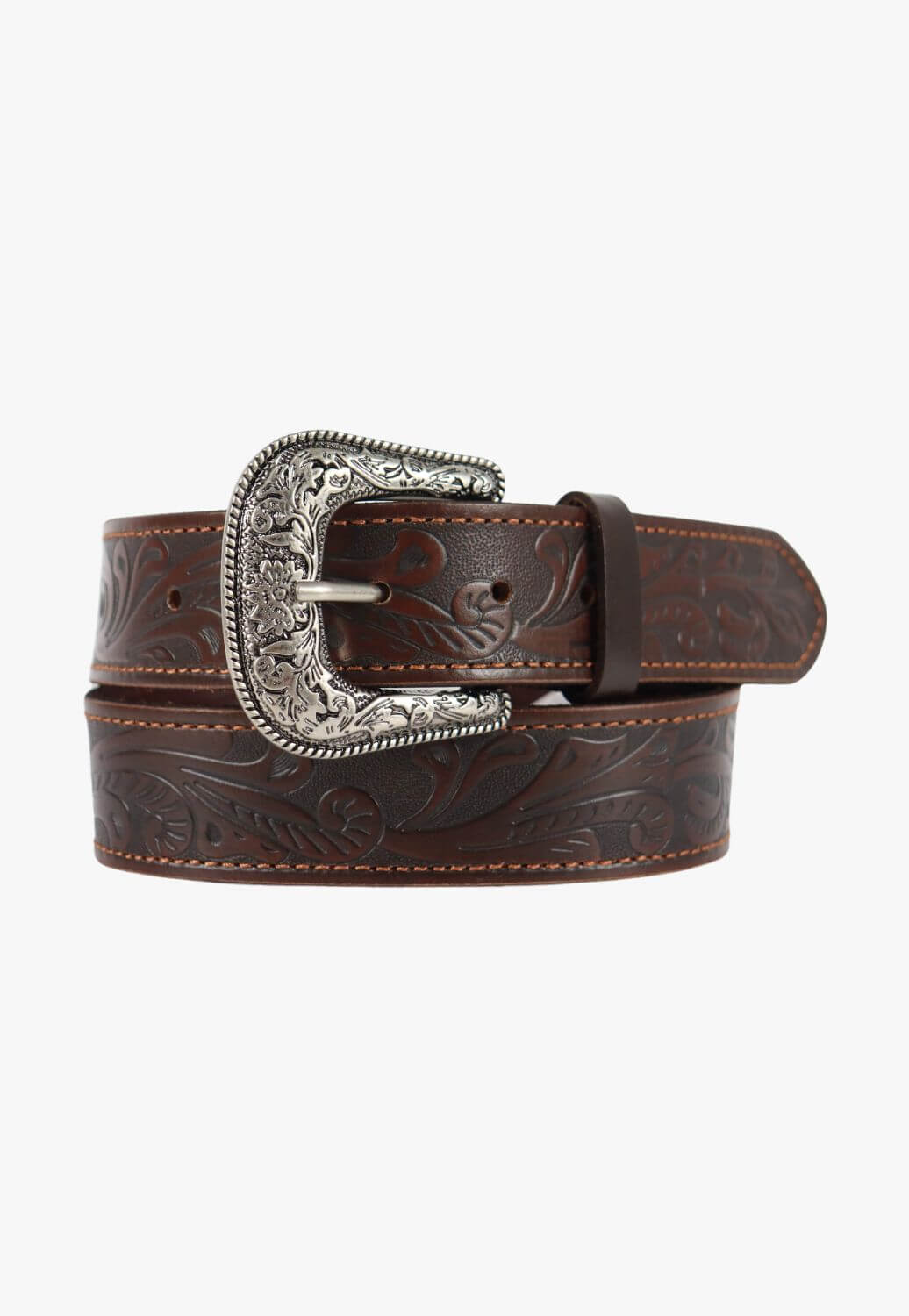 Pilbara Western Dress Buckle Tooled Belt