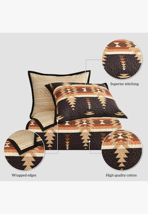 Yosemite Reversible Quilt Set - King