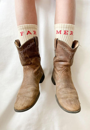 Whitney Spicer FAR MER. Boot Socks