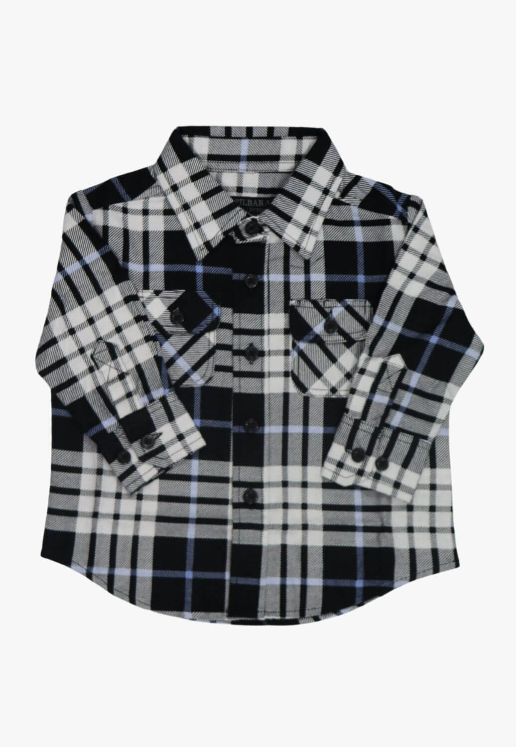 Pilbara Kids Open Front Flannelette Shirt - W. Titley & Co